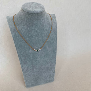 Vintage Necklace with Rhinestones