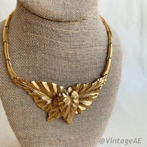 Vintage Leaves Necklace