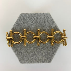 Vintage Gold Links Bracelet