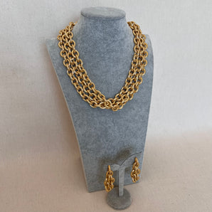 Vintage Trifari Chains Set