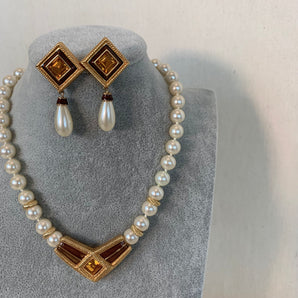 Vintage Swarovski Pearl Set