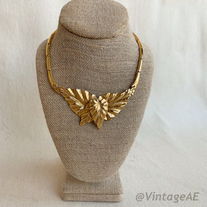 Vintage Leaves Necklace