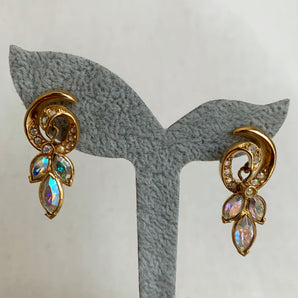 Vintage Aurora Swirl Earrings